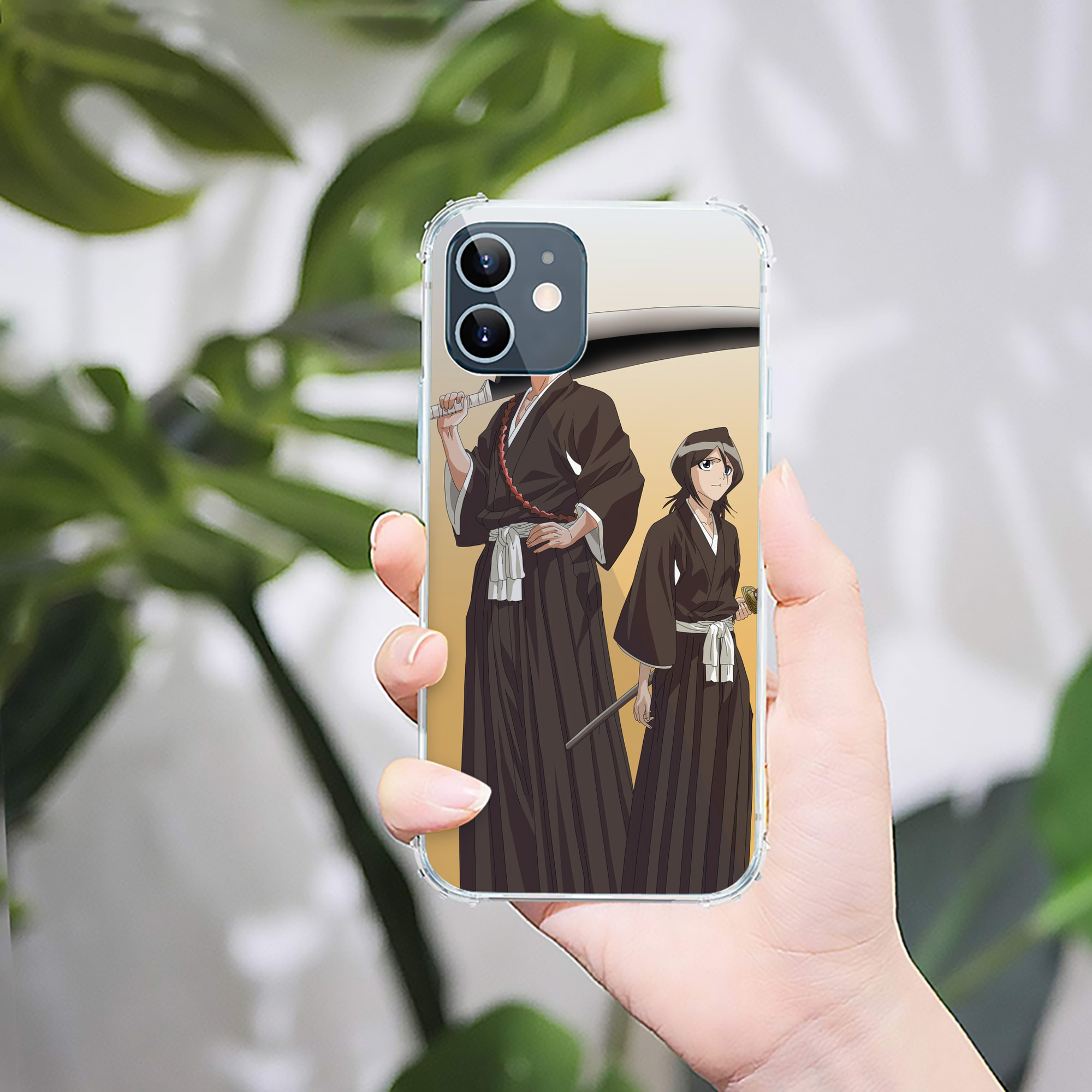 （画像用） ブリーチ BLEACH 【iPhone 12シリーズ対応】透明スマホケース（クリアソフトケース）